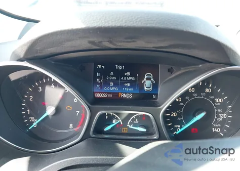 2017 Ford Escape Se z USA, uszkodzony, nr VIN 1FMCU0G97HUE37306